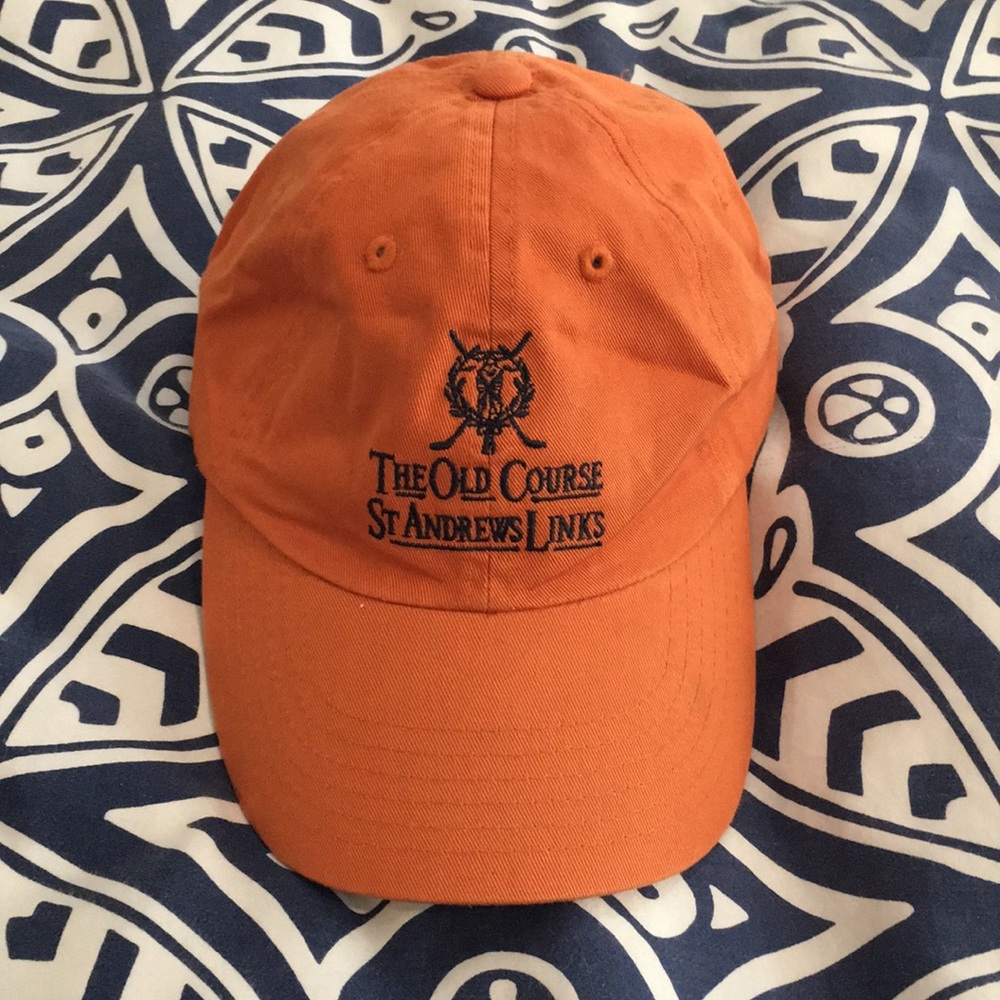 Awesome hat!  The Old Course - St. Andrew's Links